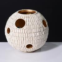 Titia Estes for Dragonette LUNAR GLOBE Candleholder - Sold for $2,688 on 11-16-2025 (Lot 913).jpg